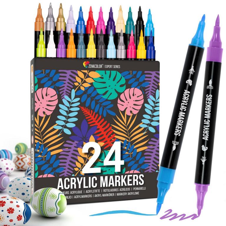 ZENACOLOR ACRYLIC MARKERS