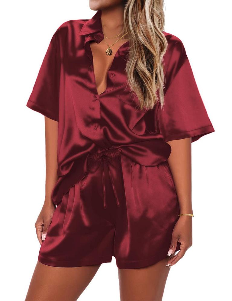 EKOUEAR SILK PAJAMAS XXL