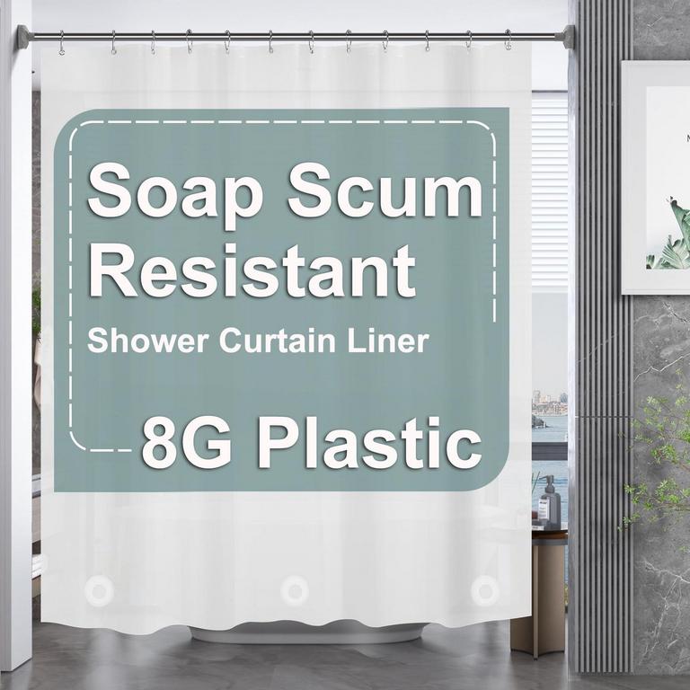 AMAZERBATH 72"X96" SHOWER CURTAIN 