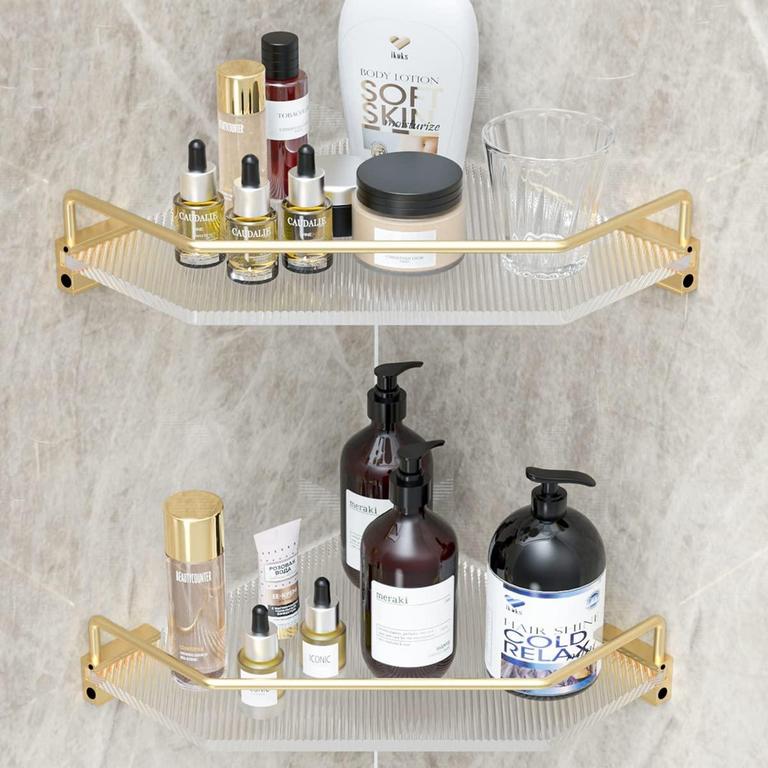 SHUAIAIW ACRYLIC CORNER SHELF 2PK