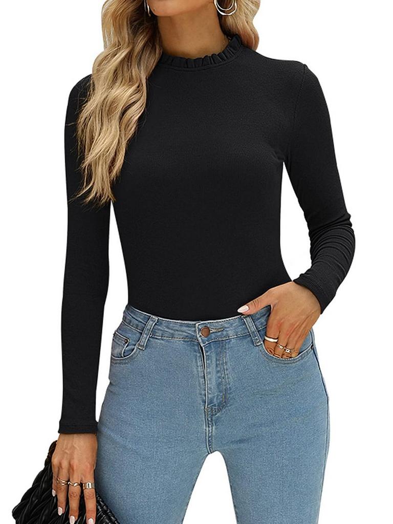 PINKMSTYLE BODYSUIT M BLACK