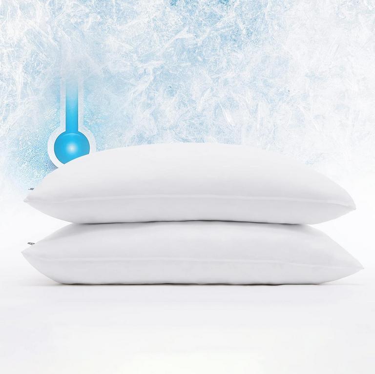 2 SERTA COOLING PILLOW PROTECTOR