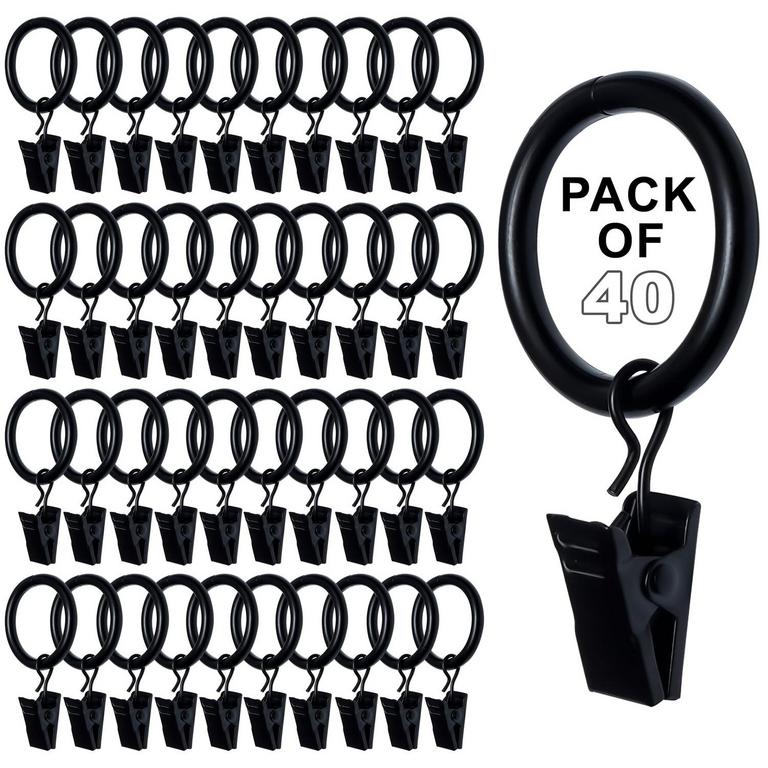 20PC 1.5IN CURTAIN RINGS