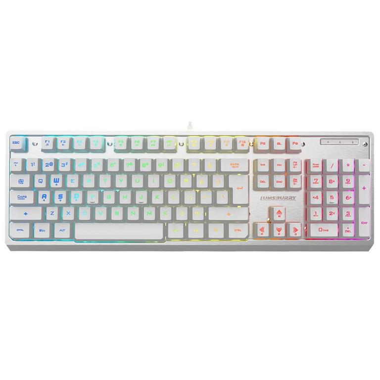 WHITE GAMING KEYBOARD