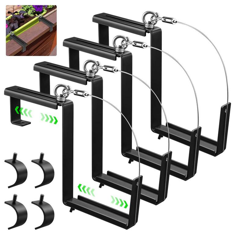 ADJUSTABLE PLANTER BRACKET