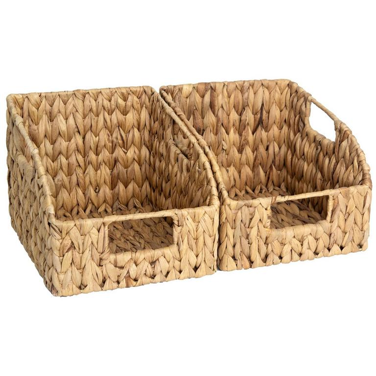 STORAGEWORKS 2PK WICKER BASKETS