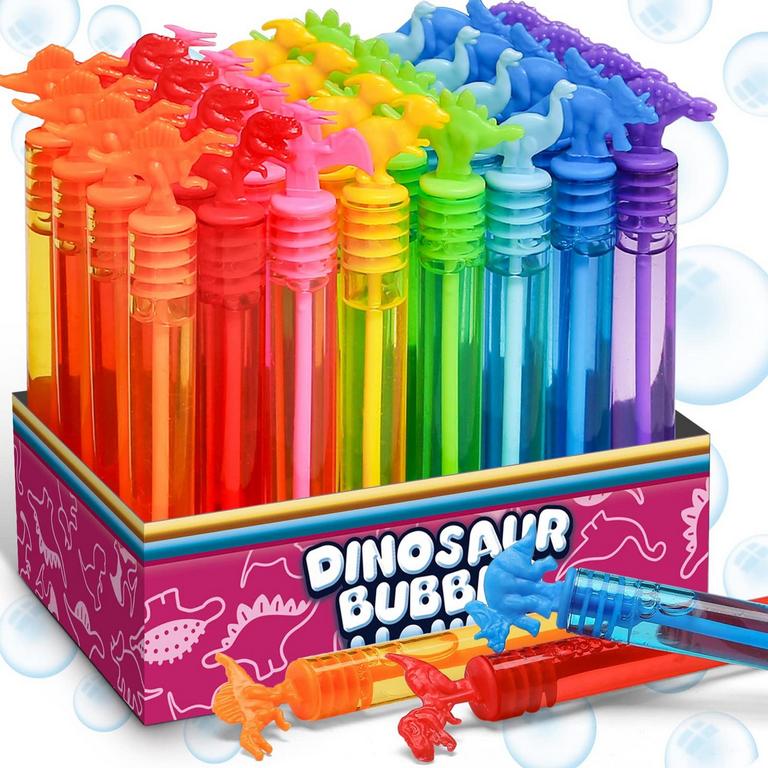 MAPIXO DINOSAUR BUBBLE WANDS 32PK