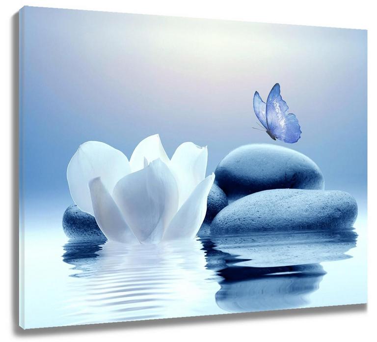 ZEN STONE 16X12IN CANVAS ART