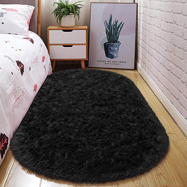 JUNOVO SHAGGY AREA RUG