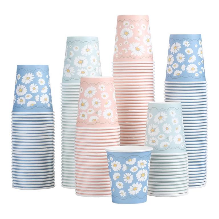 LAMOSI 3OZ DAISY PAPER CUPS