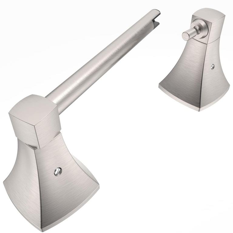 NICKEL TOILET PAPER HOLDER