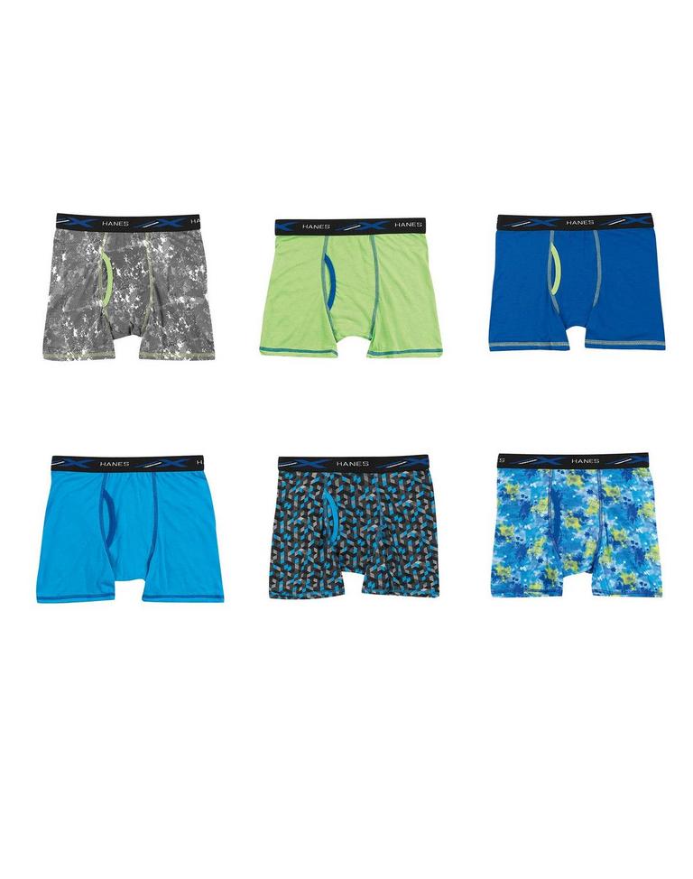 HANES BOYS BOXER BRIEFS