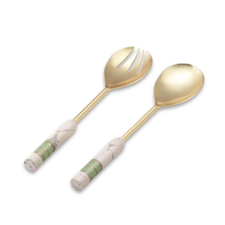 FOLKULTURE SALAD SERVERS SET 
