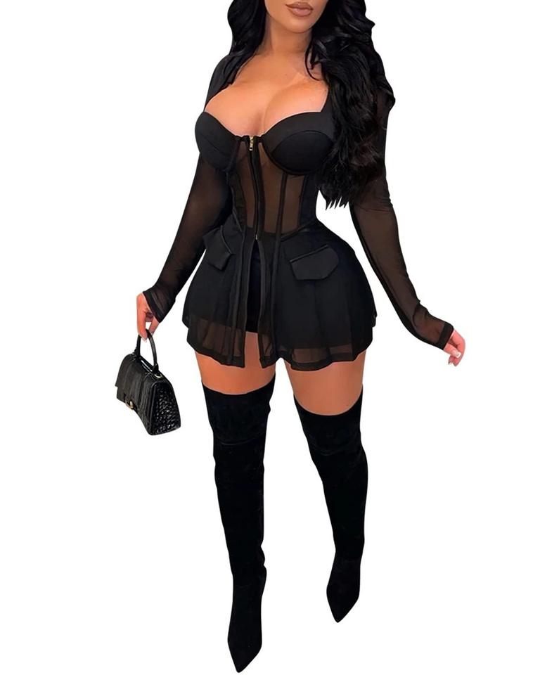 CUTUBLY BODYCON JUMPSUIT L