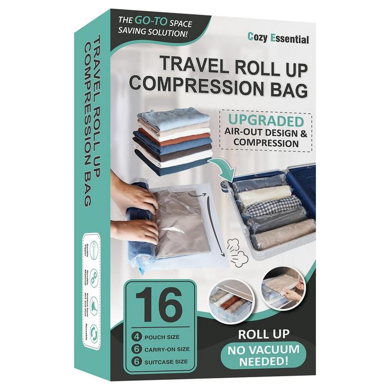 16 ROLL UP TRAVEL BAGS
