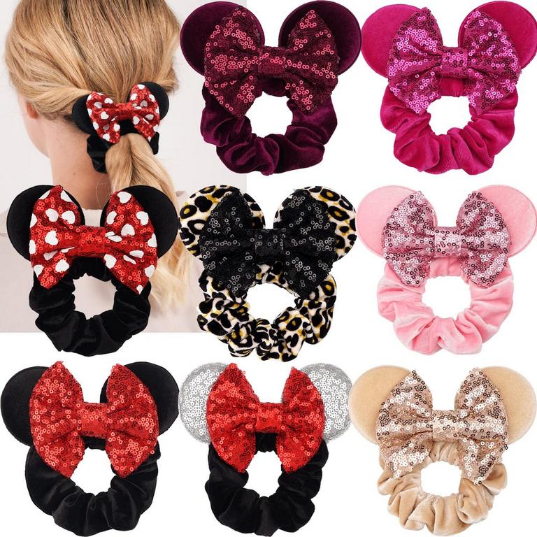 8PK JOYOYO MOUSE EAR SCRUNCHI
