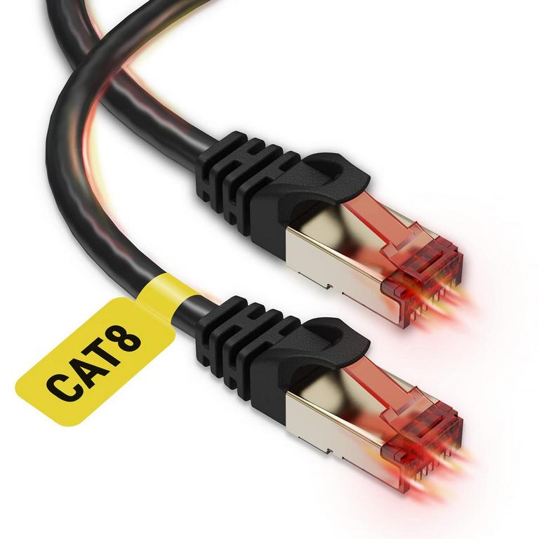 ULTRA CLARITY CABLES CAT8  2PK