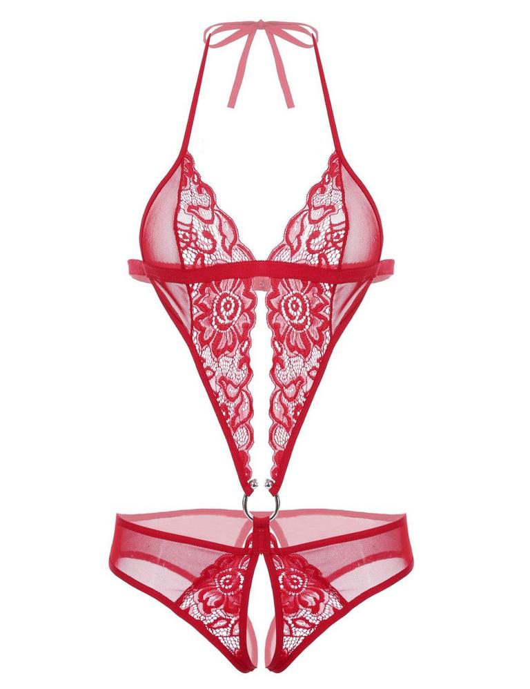 AVIDLOVE LACE TEDDY BODYSUIT