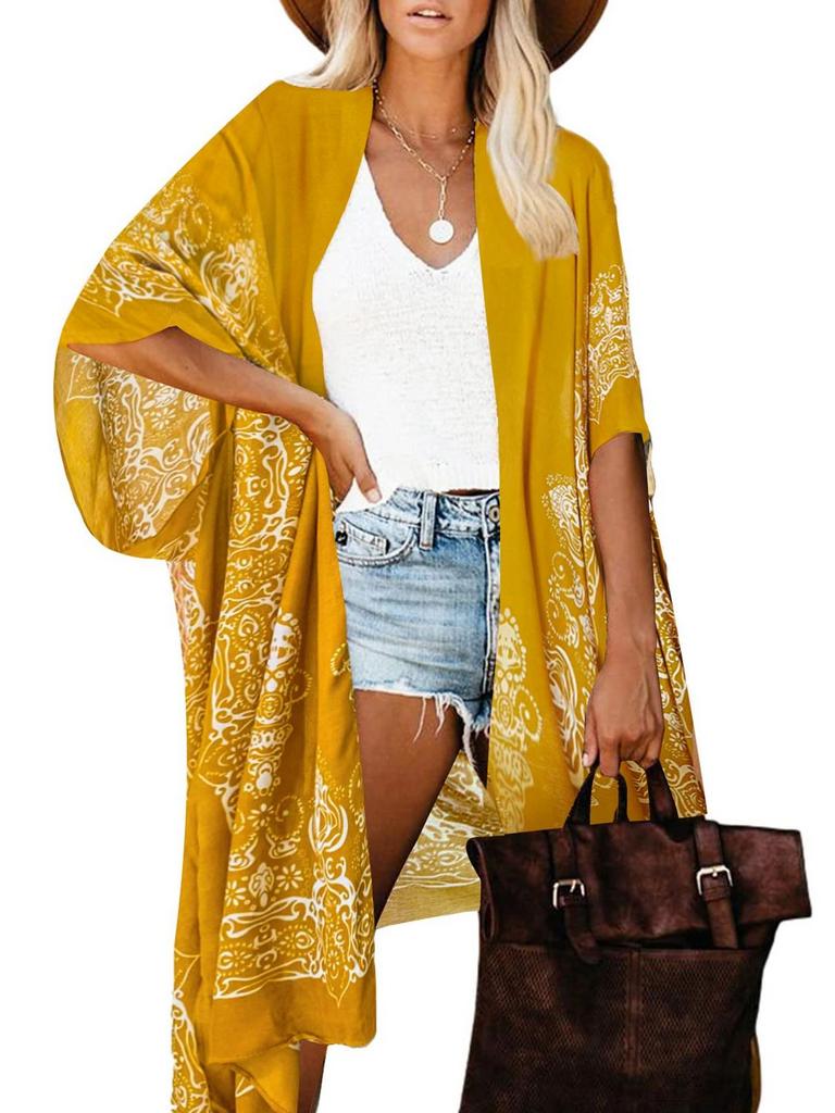 BREEZY LANE WOMEN KIMONO