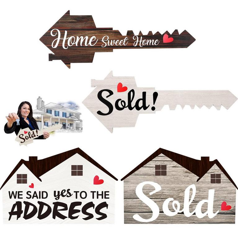 KEY SHAPED PROP SIGN