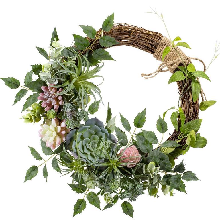 WANNA-CUL SUCCULENT WREATH