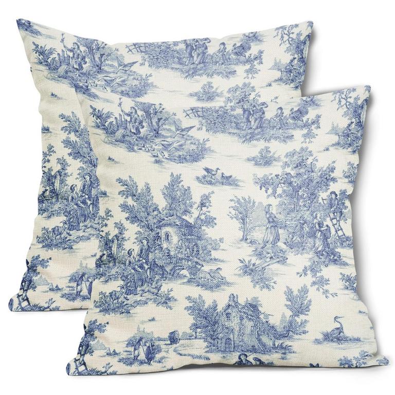 APORTT TOILE PILLOW COVER