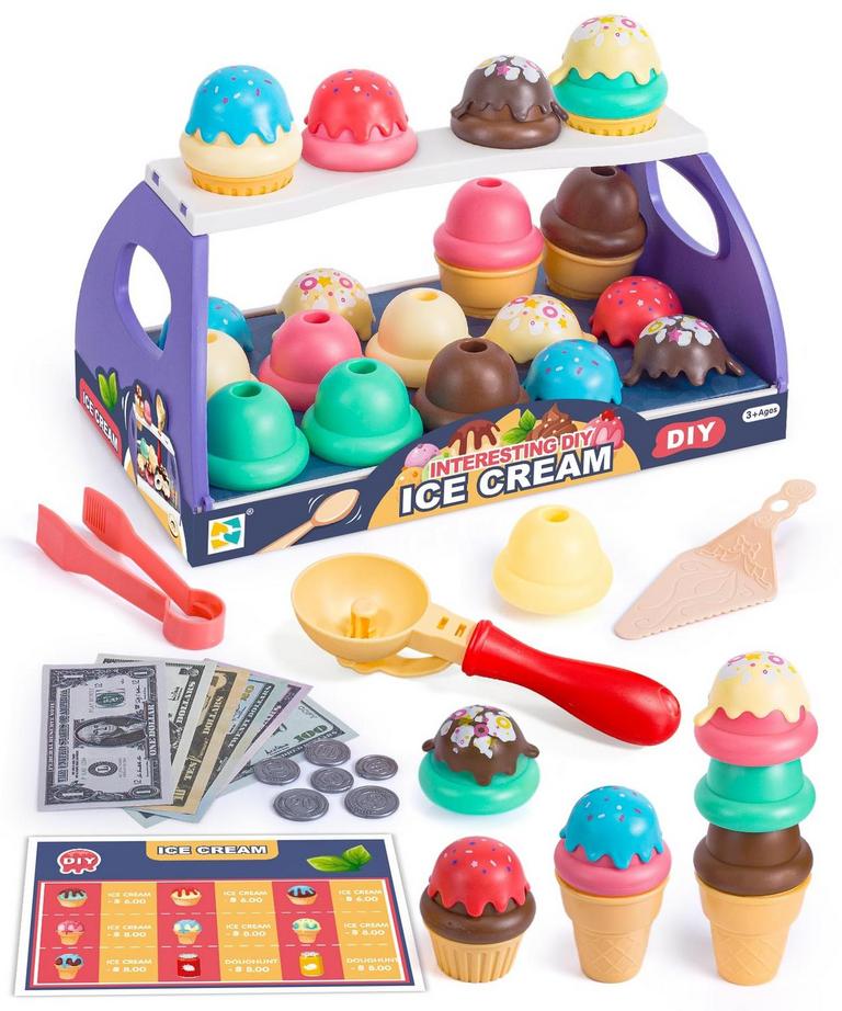 KIDS ICE CREAM TOY SET