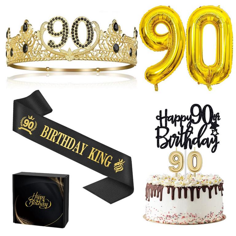 90TH BIRTHDAY KING SUPPLIES 