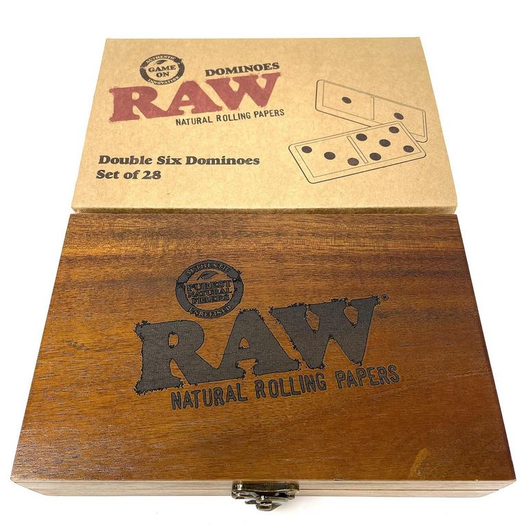 RAW DOUBLE SIX DOMINOES
