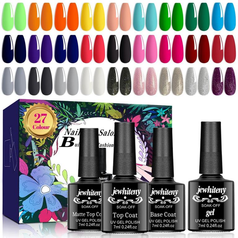 JEWHITENY GEL NAIL POLISH SET 