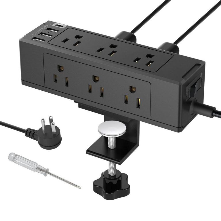 DESK CLAMP POWER STRIP