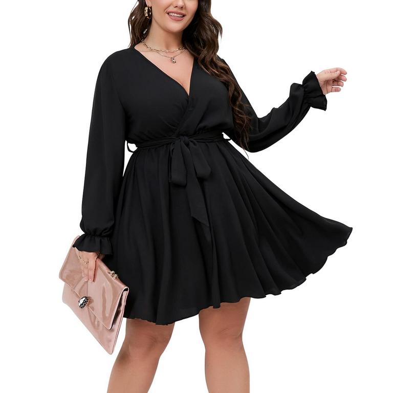 SCOMCHIC DRESS XL BLACK