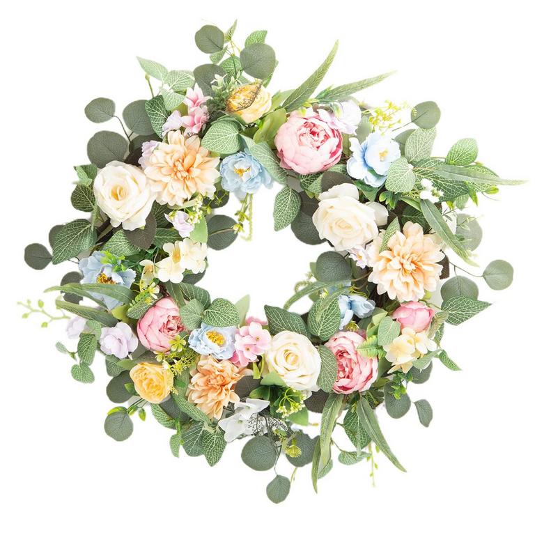 HONNESSERRY SPRING WREATH 24"