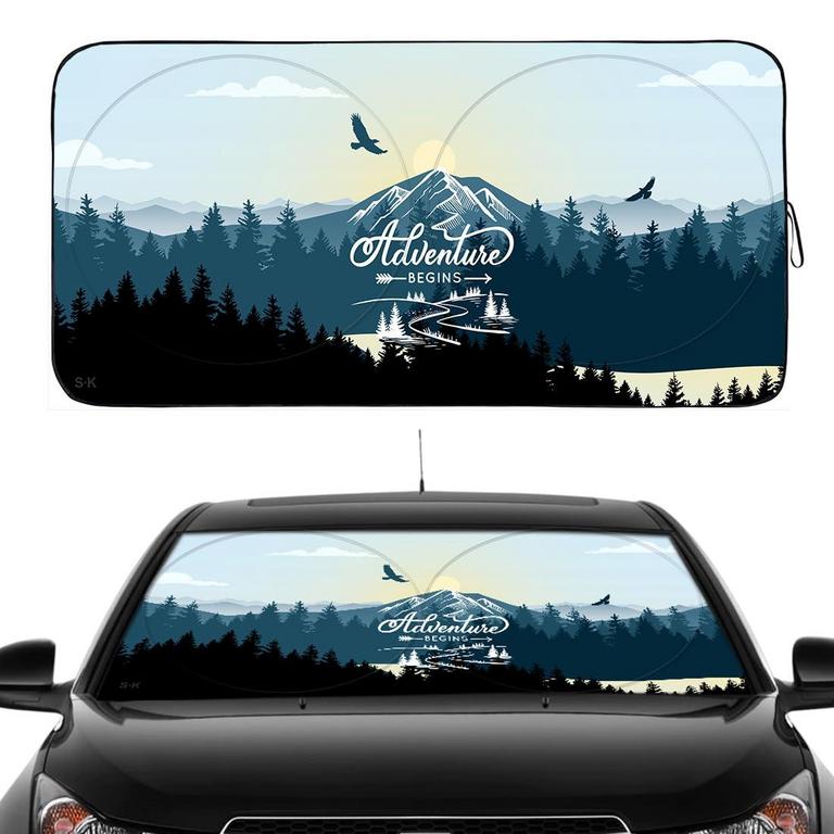 GVEN WINDSHIELD SUN SHADE