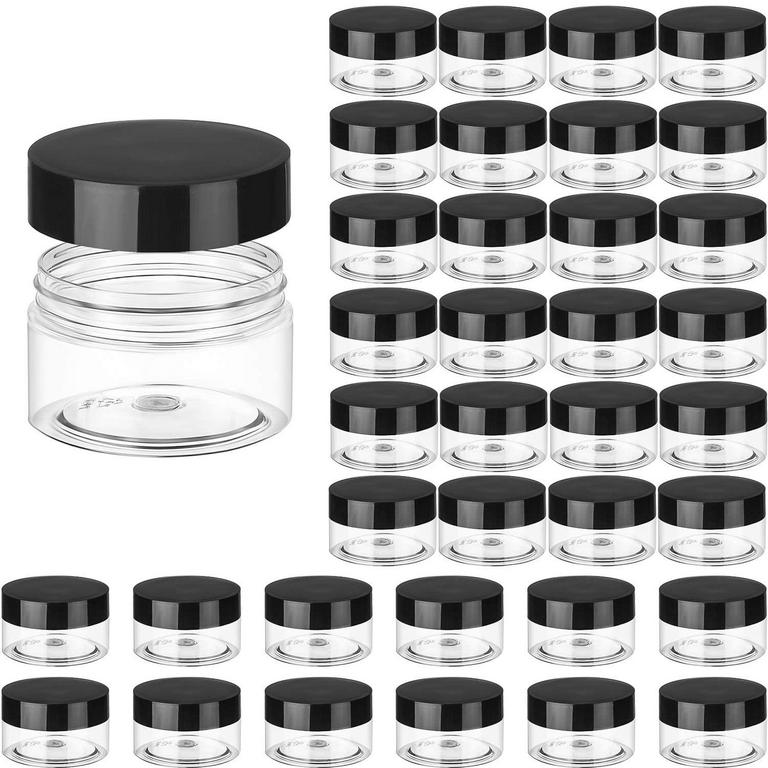 36PK SATINIOR PLASTIC JARS