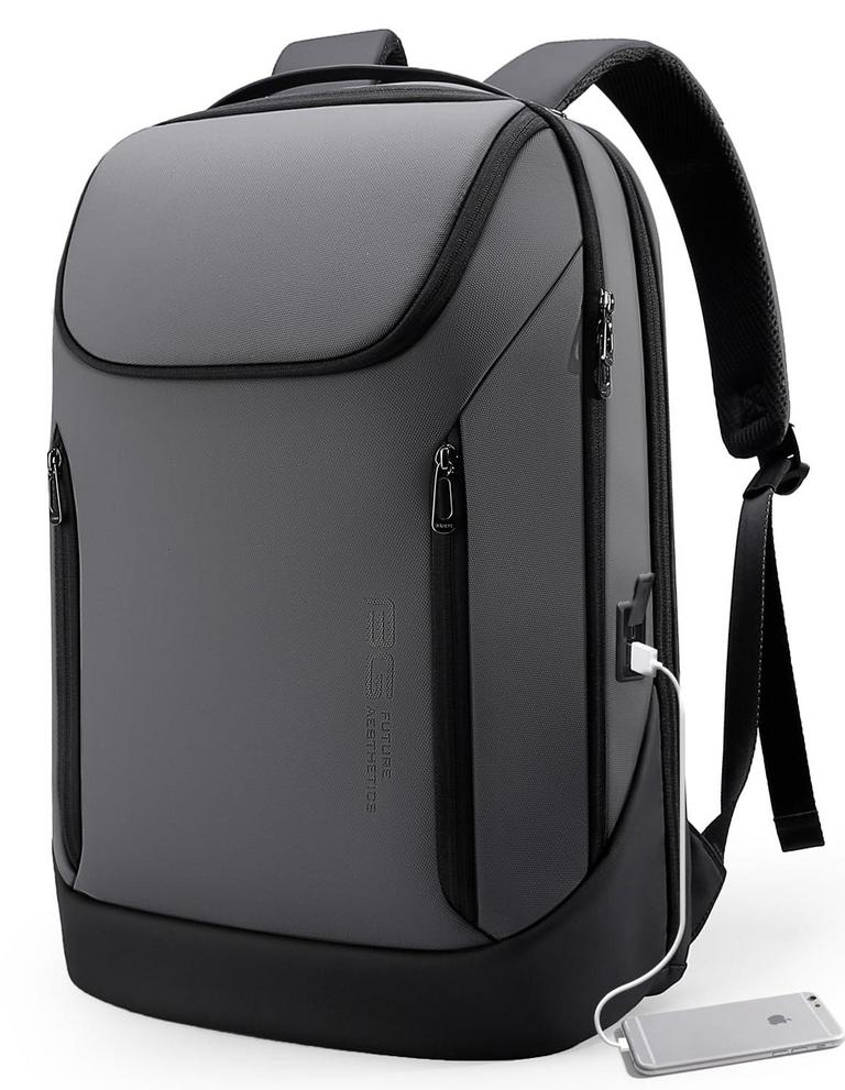 BANGE GREY LAPTOP BACKPACK