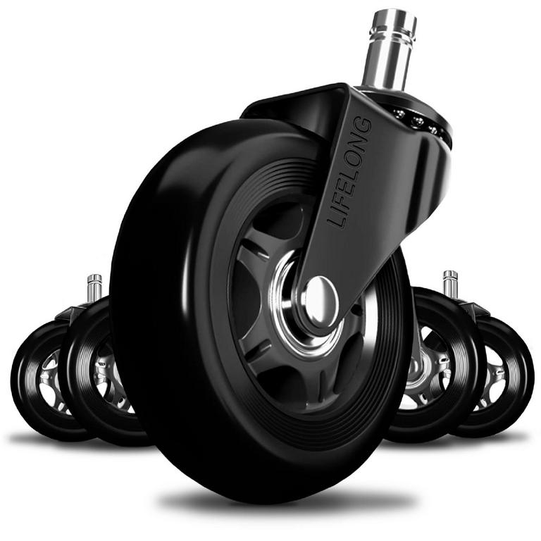 LIFELONG OFFICE CHAIR WHEELS 5PK 
