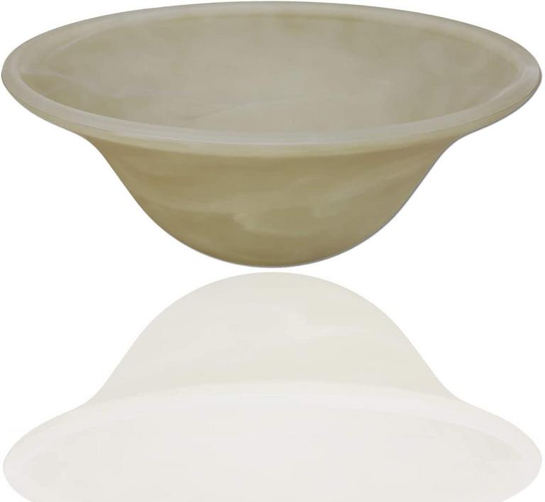 ALABASTER AMBER LAMP SHADE