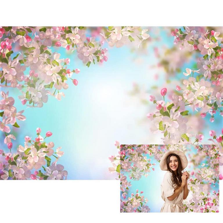 RENAISS SPRING FLORAL BACKDROP