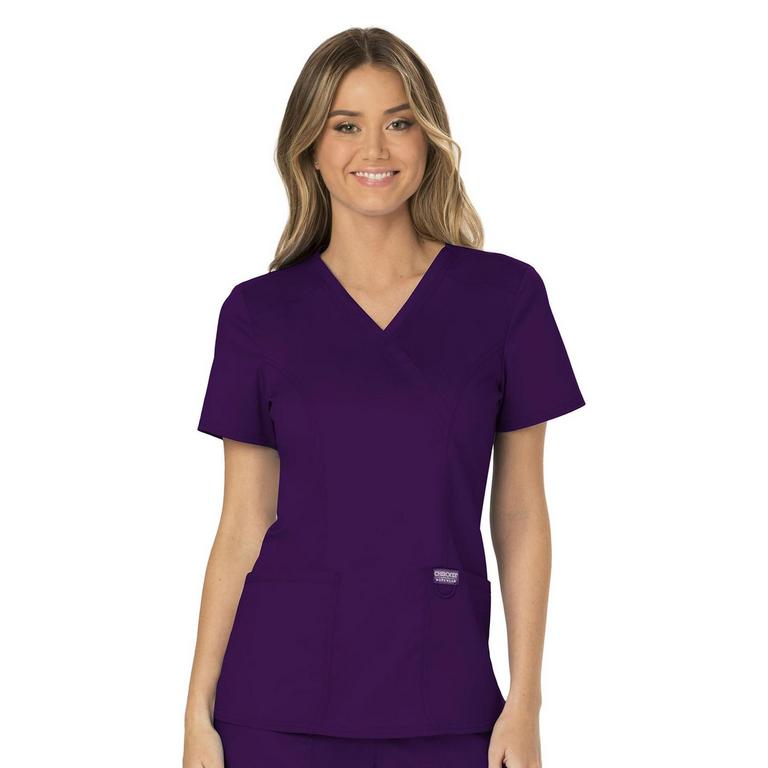 CHEROKEE SCRUB TOP W SZ XXS-5