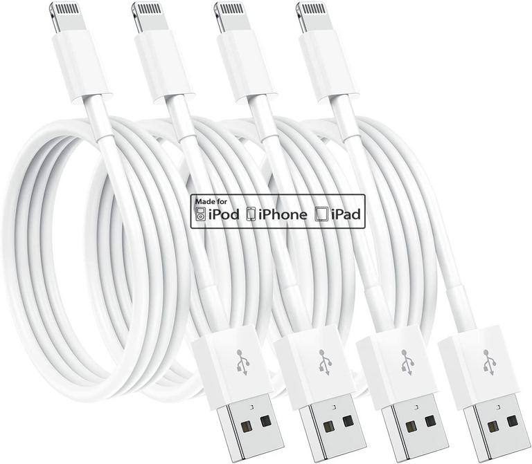 4PK APPLE CHARGING CABLES