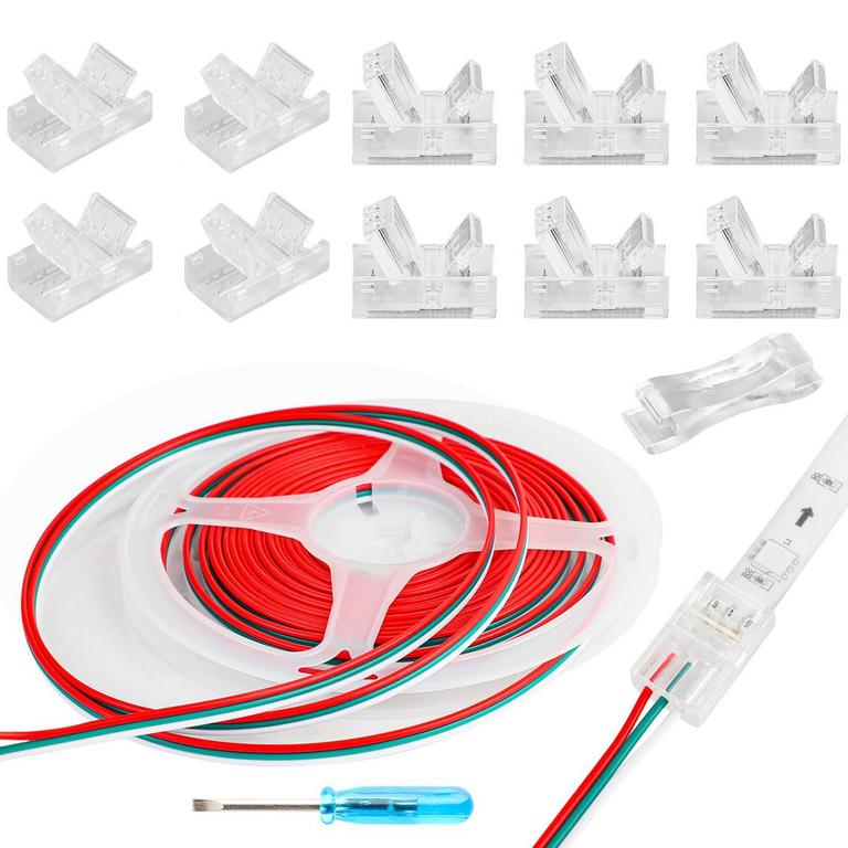 HOMELYLIFE 3PIN LED CONNECTORS