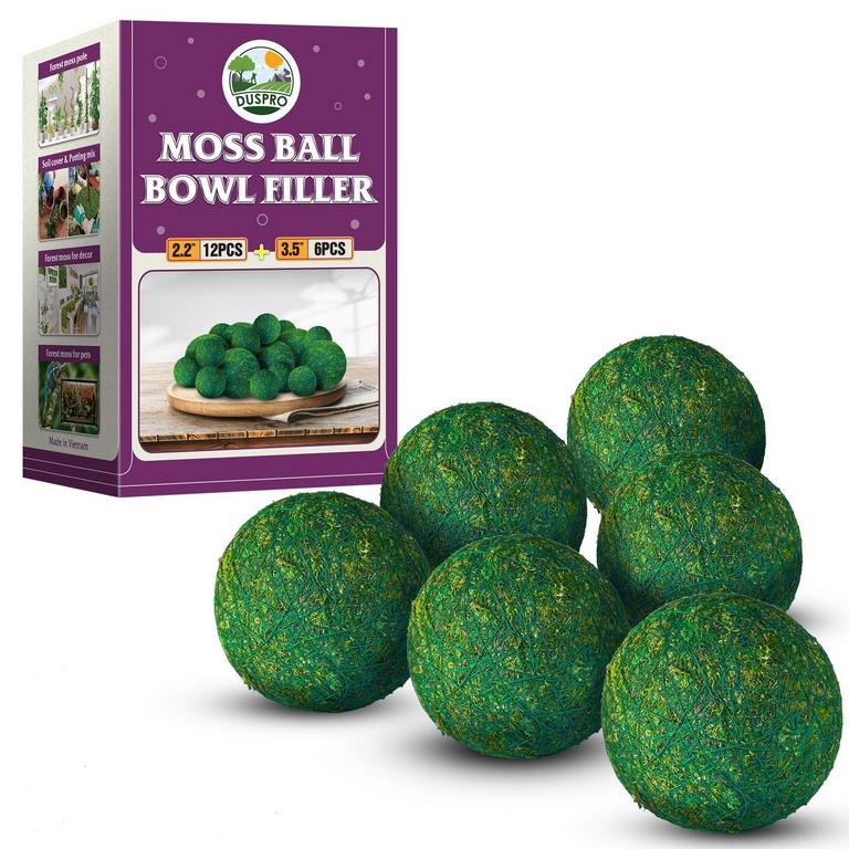 DUSPRO 18PK MOSS BALLS