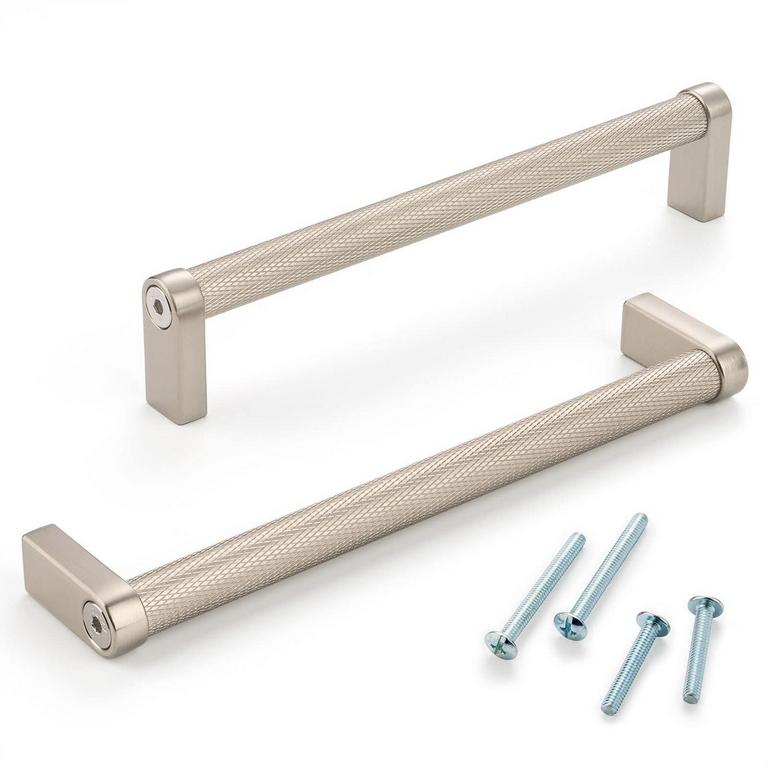 5 NICKEL KITCHEN CABINET PULLS