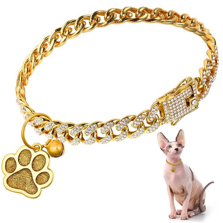 HILLBAN CAT DIAMOND COLLAR