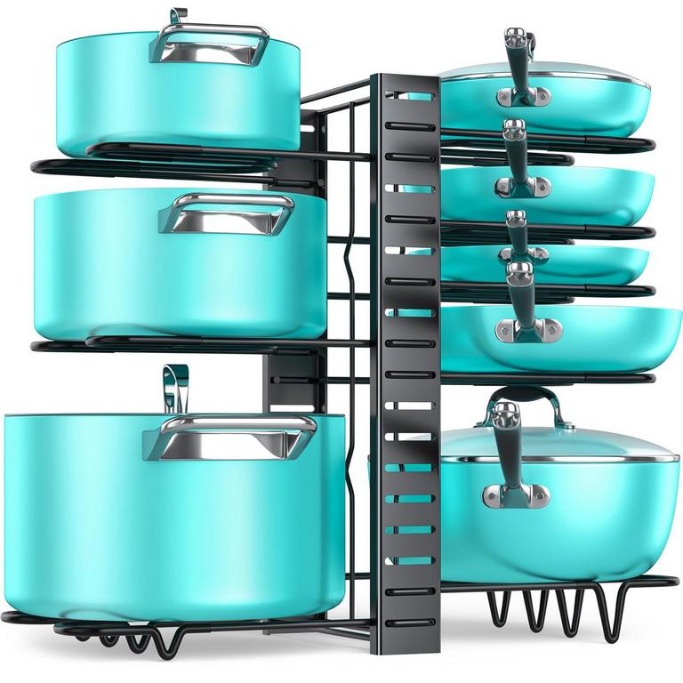 MUDEELA POT ORGANIZER RACK