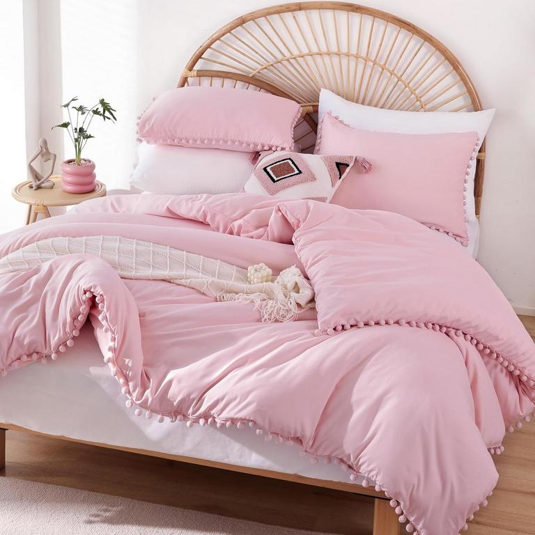 YIRDDEO TWIN PINK COMFORTER
