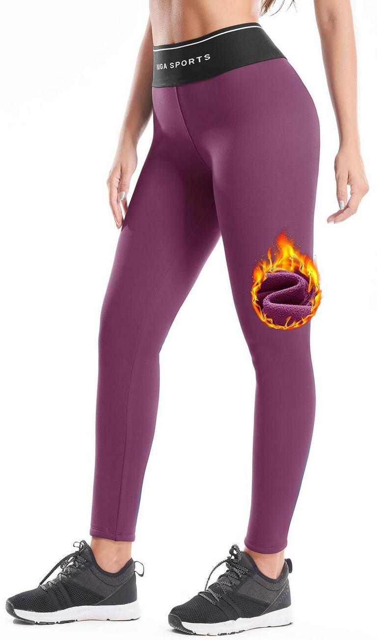 IUGA FLEECE LINED LEGGINGS