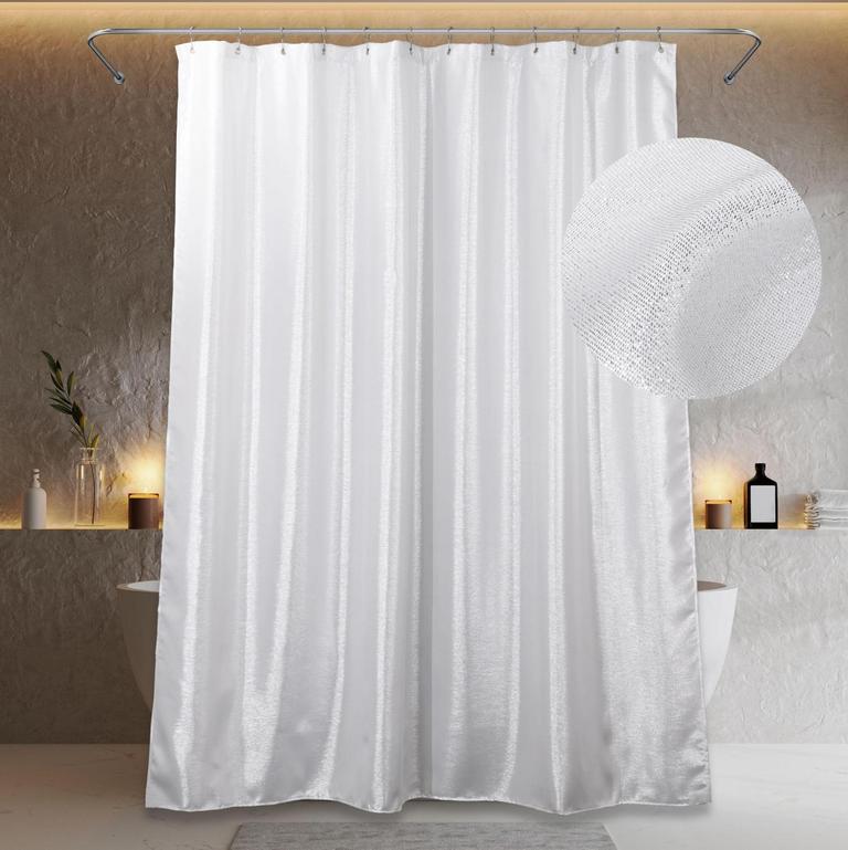 POPKOZZI 78" SHOWER CURTAIN