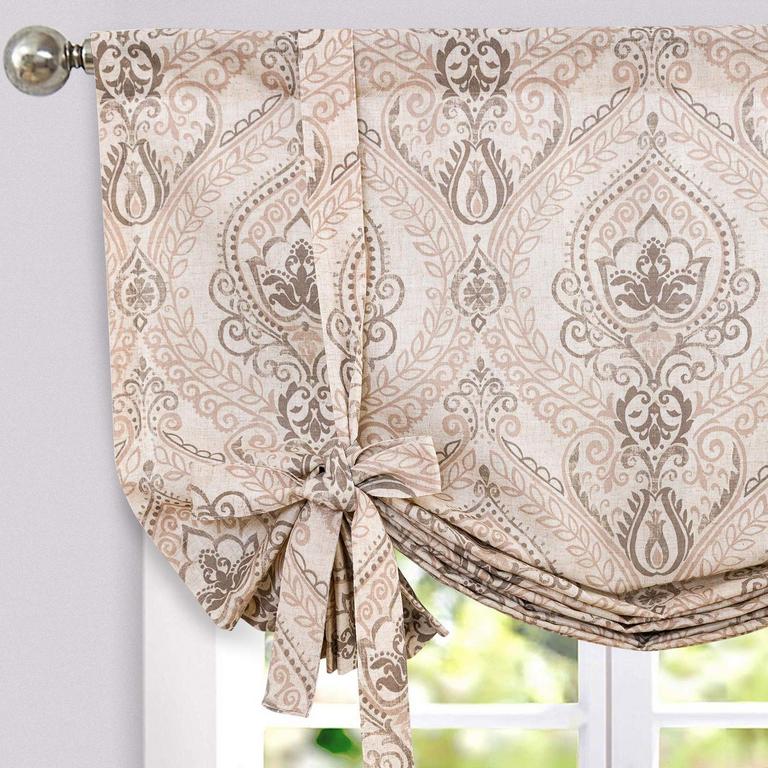 LINEN TIE UP VALANCE